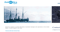 Desktop Screenshot of antarcticacapital.com